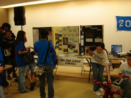 Hilo High Robotics club demo